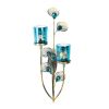 Accent Plus Peacock Feathers Candle Wall Sconce