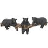 Accent Plus Black Bear Key Hook Decor