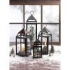 Accent Plus Bronze Modern Candle Lantern - 18 inches