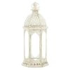 Accent Plus Vintage-Look Distressed Candle Lantern - 16 inches