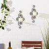 Accent Plus Swirls of Metal Wall Sconce Pair