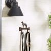 Accent Plus Dog with Bone Cast Iron Wall Hook