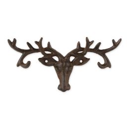 Accent Plus Cast Iron Buck Wall Hook