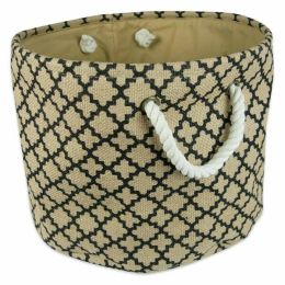 DII Jute Storage Bin with Rope Handles - 15 inches