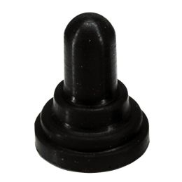 Paneltronics Toggle Switch Boot - 23/32" Round Nut - Black f/Toggle Switch