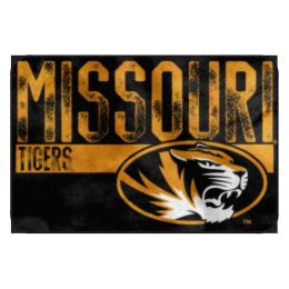 Missouri OFFICIAL Collegiate "Worn Out" Memory Foam Rug