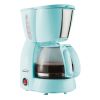 Brentwood TS-213BL 4 Cup Coffee Maker, Blue