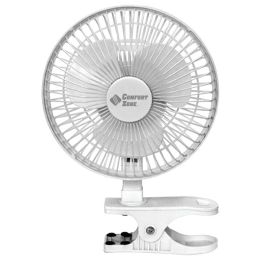 Comfort Zone CZ6C 6-Inch Clip-on Fan